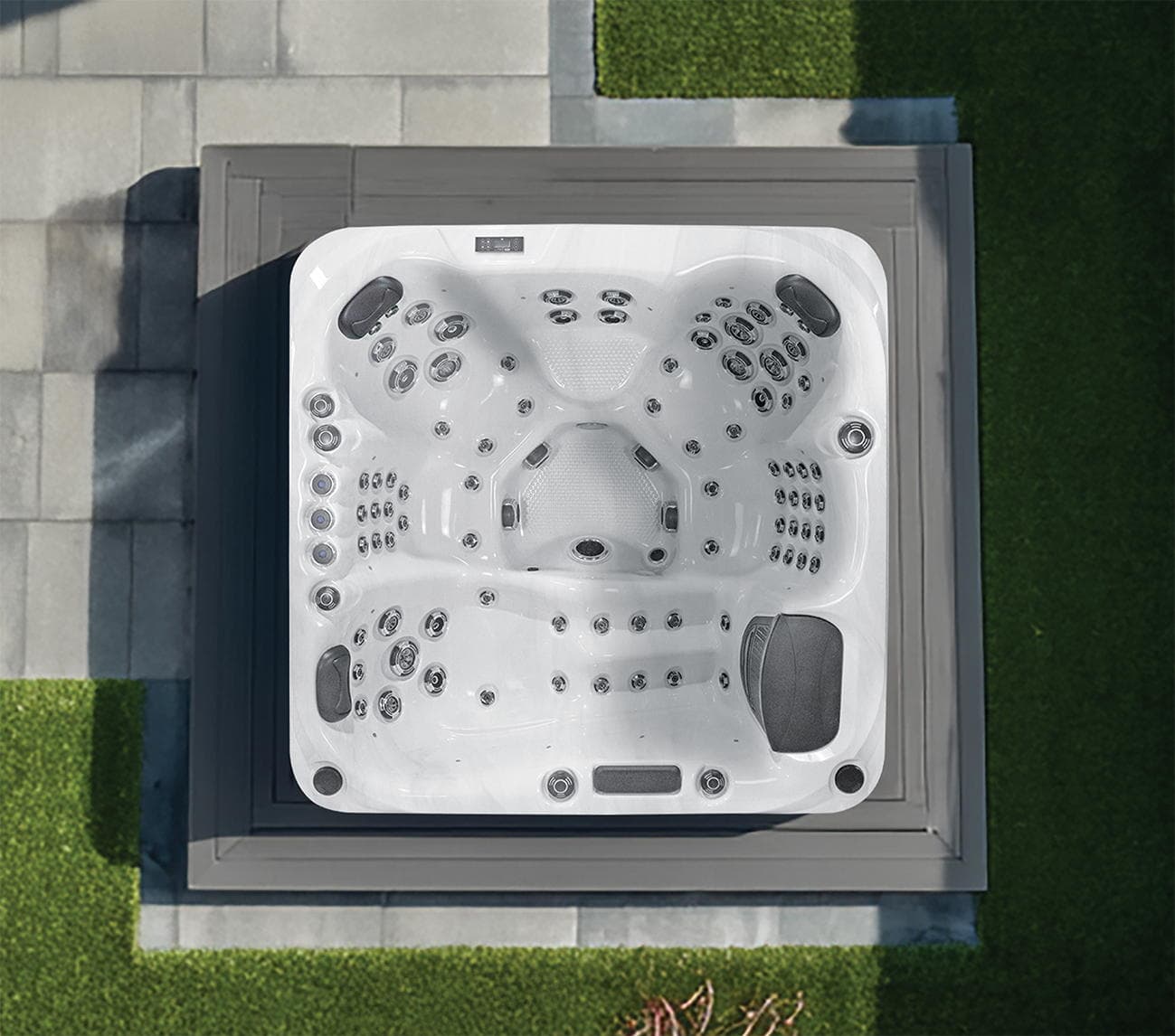 Platinum Spas Palma - Top Down View