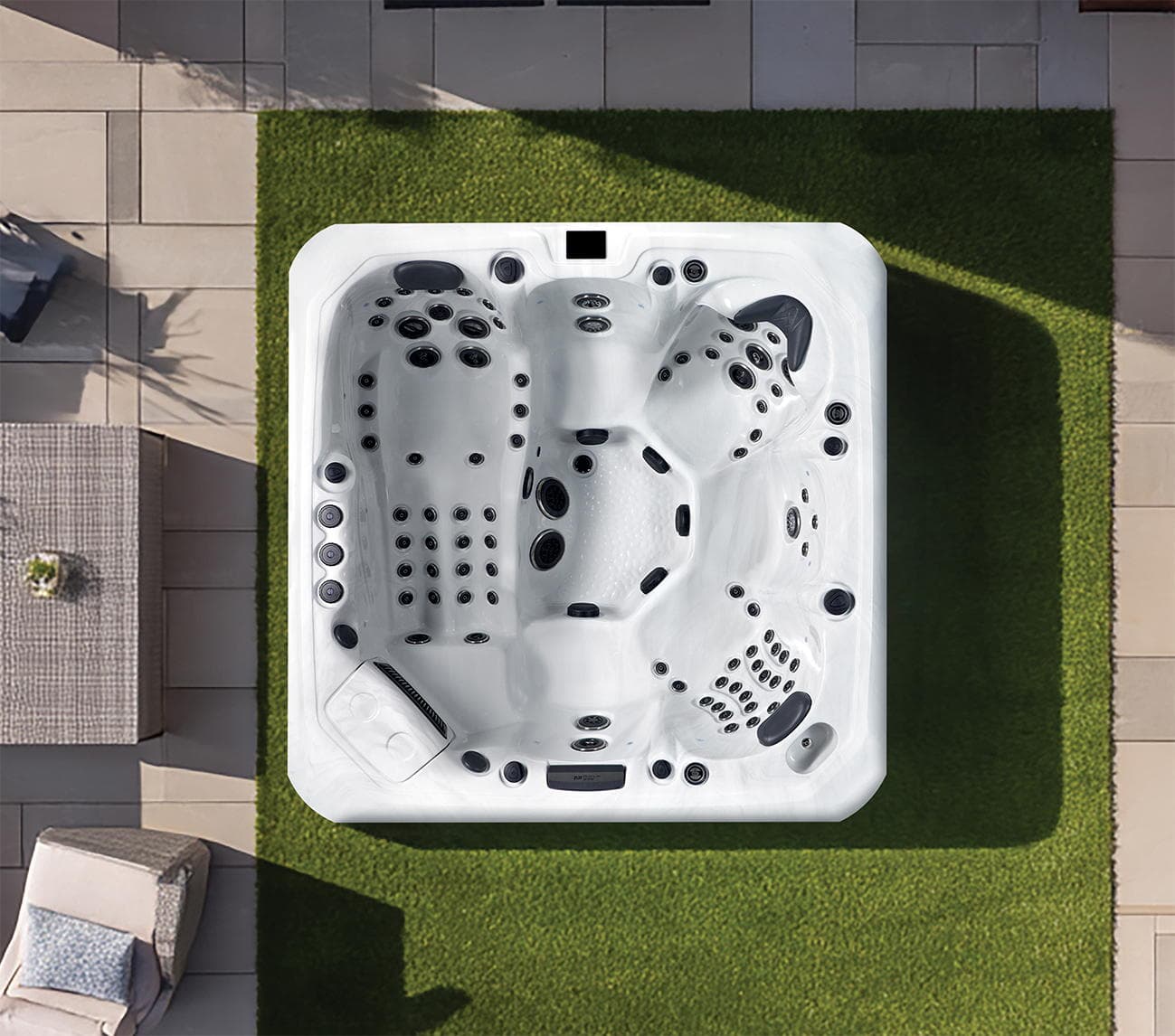 Platinum Spas Tokyo - Top Down View