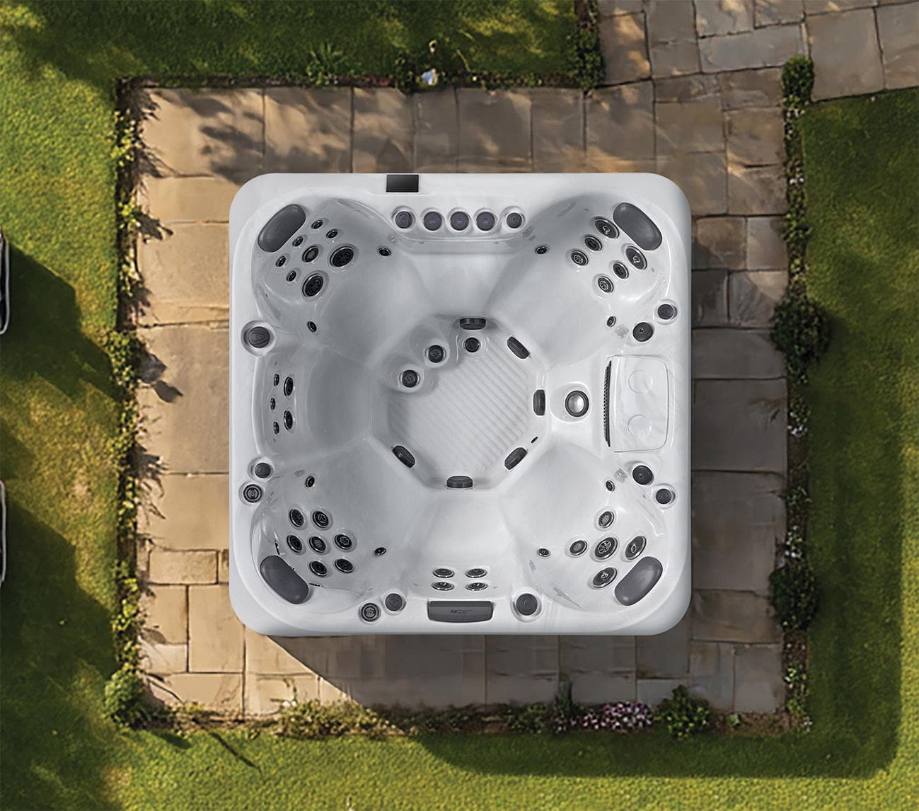 Platinum Spas Sicily - Top Down View