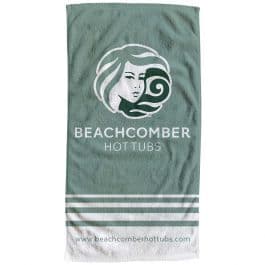 BEACH TOWEL TETHYS GREEN - 1594WTC