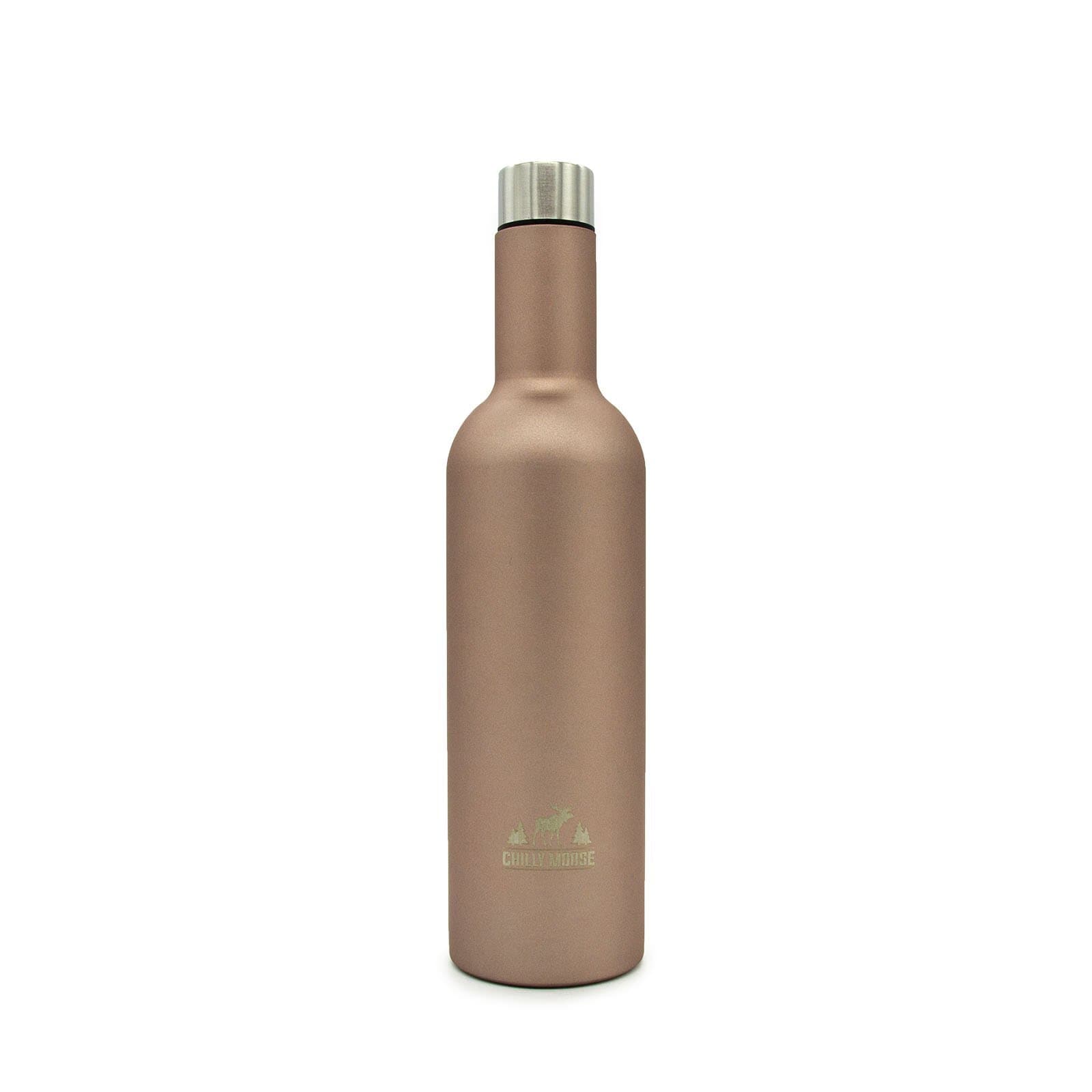 Chilly Moose - 25 OZ WELLINGTON WINE BOTTLE - ROSEGOLD - DWWLRG25