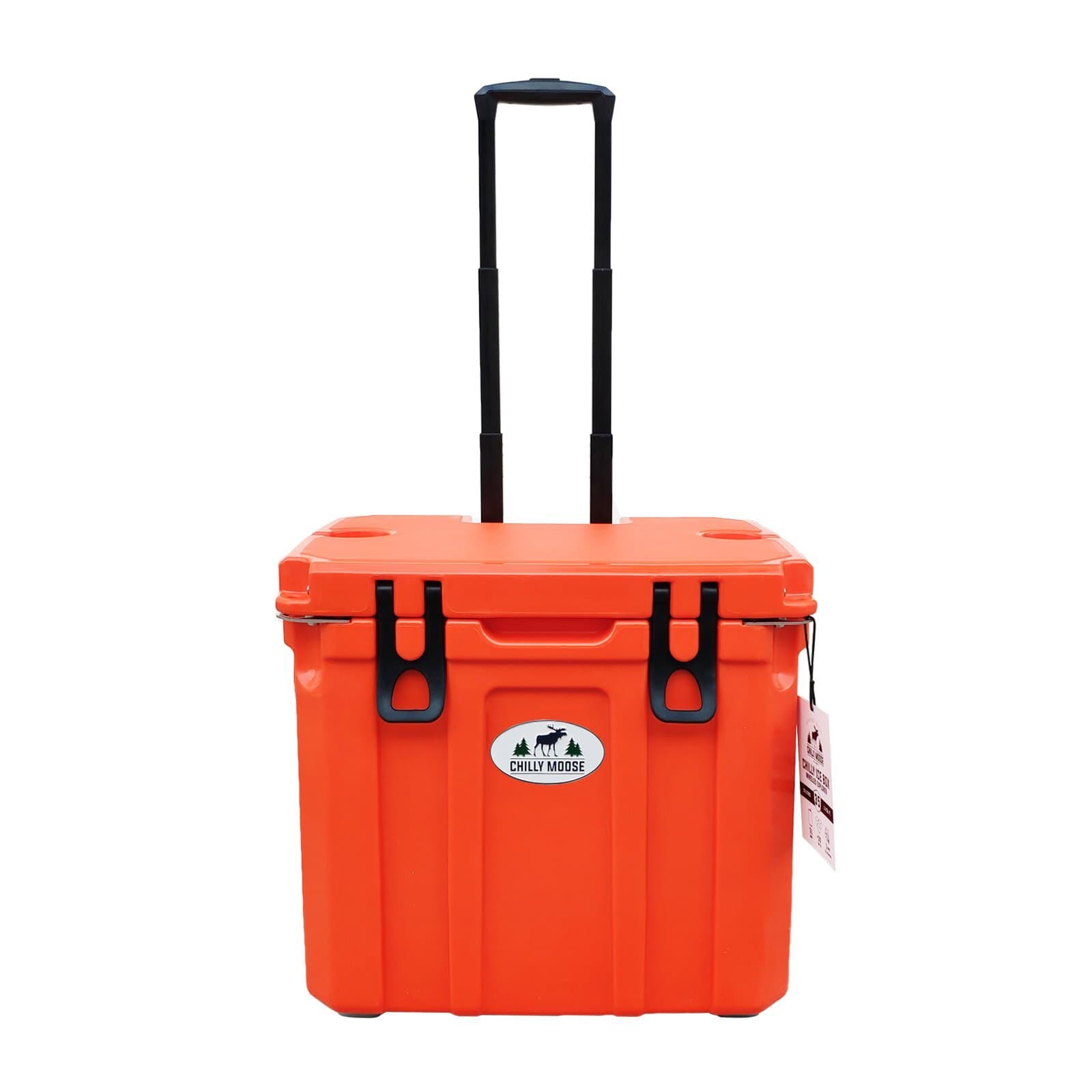 Chilly Moose - 35 LTR COOLER WITH WHEELS - BLAZE ORANGE