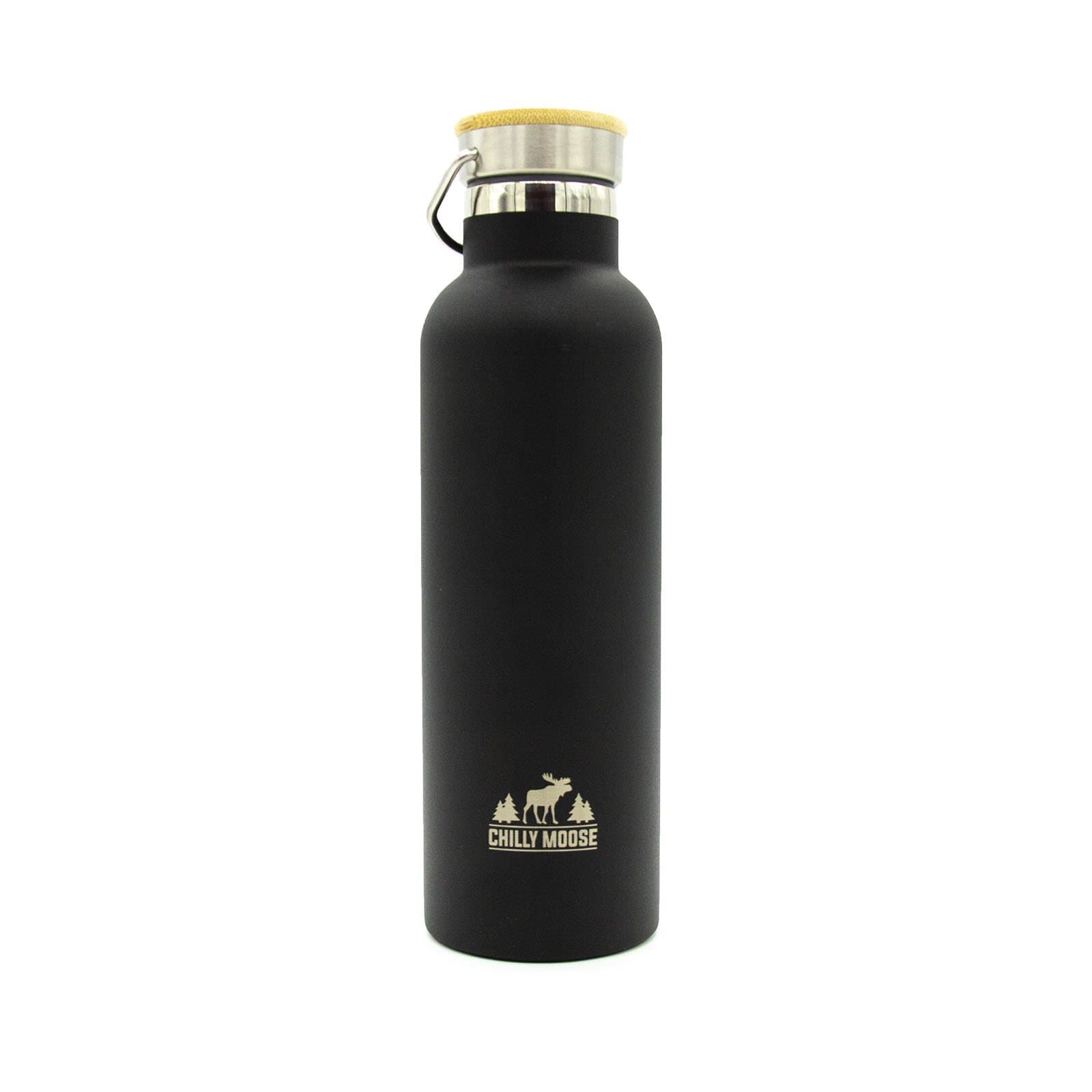 Chilly Moose - 25 OZ WHITNEY BOTTLE -  BLACK