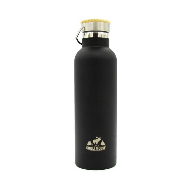 Chilly Moose - 25 OZ WHITNEY BOTTLE -  BLACK