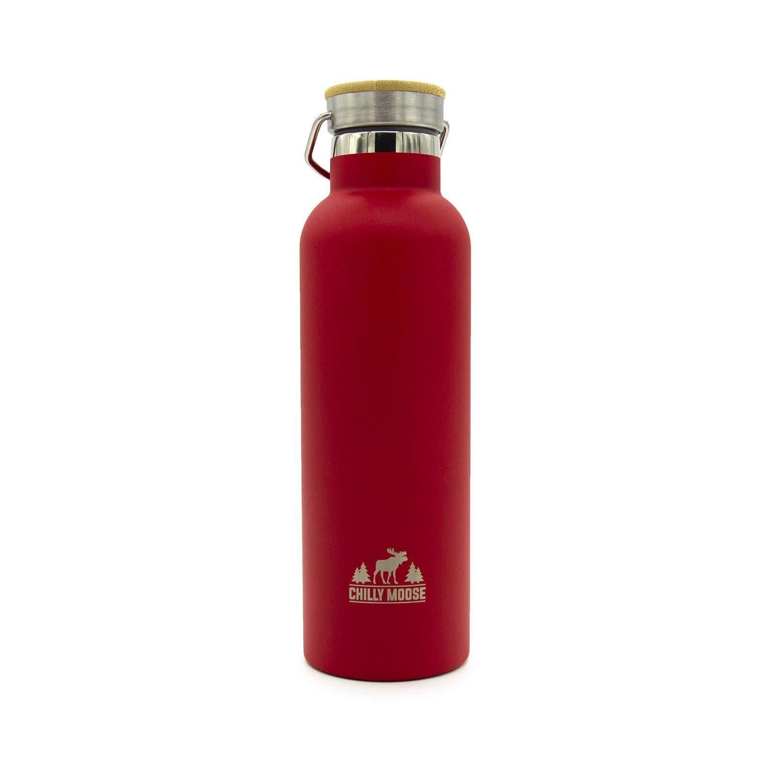 Chilly Moose - 25 OZ WHITNEY BOTTLE -  CANOE RED