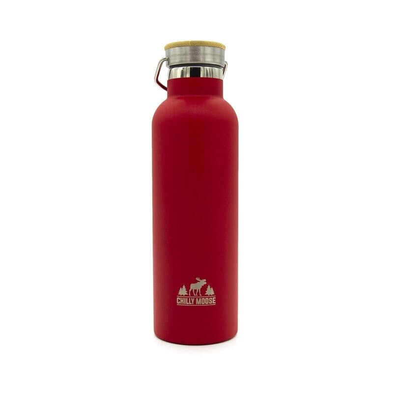 Chilly Moose - 25 OZ WHITNEY BOTTLE -  CANOE RED
