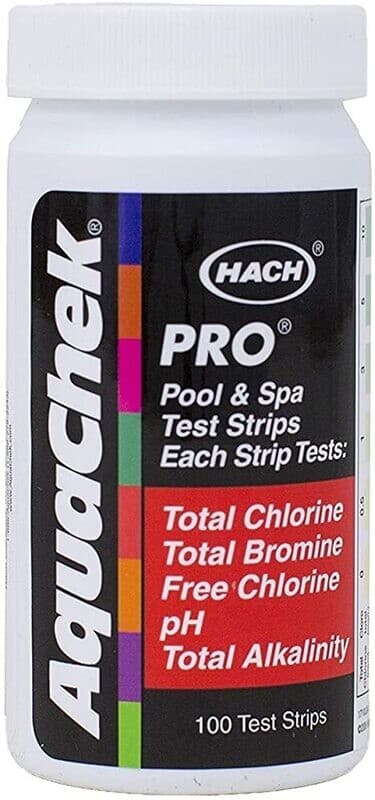 TEST STRIPS AQUACHEK (x100) Chlor & Brom- AC-511710