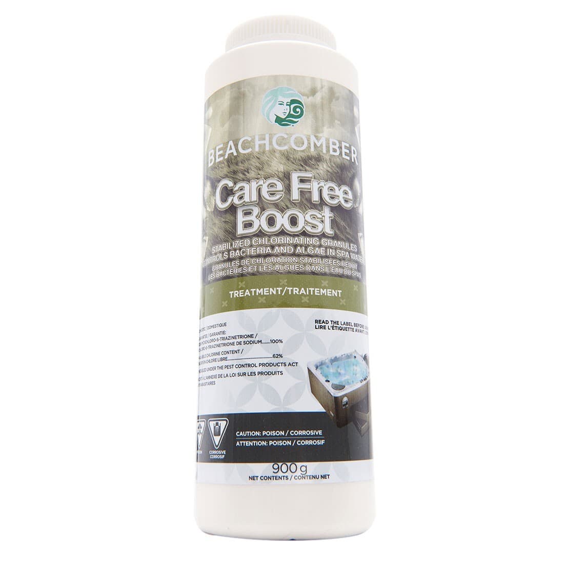 Care Free Boost (900g) - 70182 - Alternate to Stabilized Chlorinating Granules
