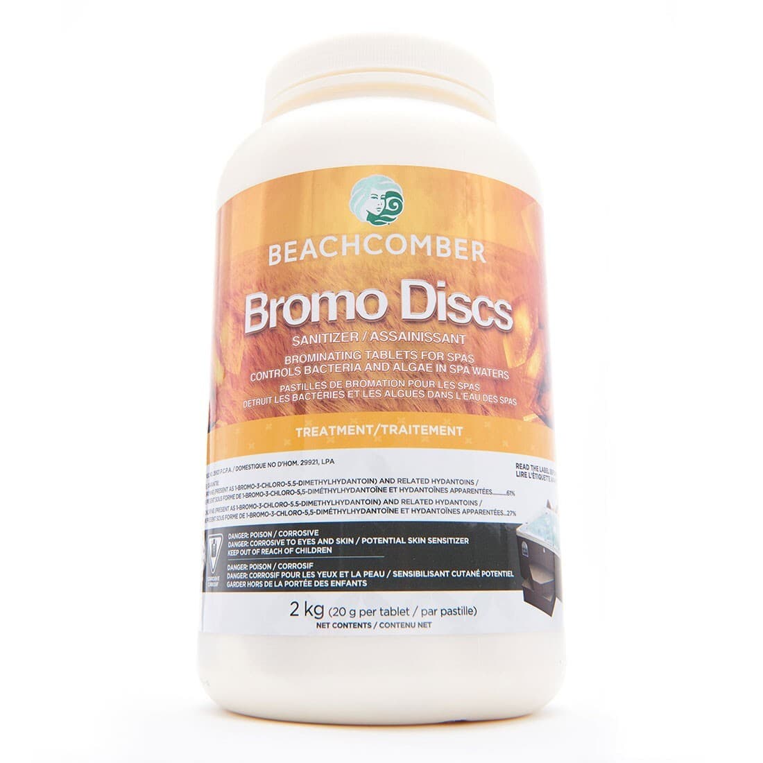 BROMO DISC - 2KG - 70251 - Alternative to SpaGuard Bromine Tabs