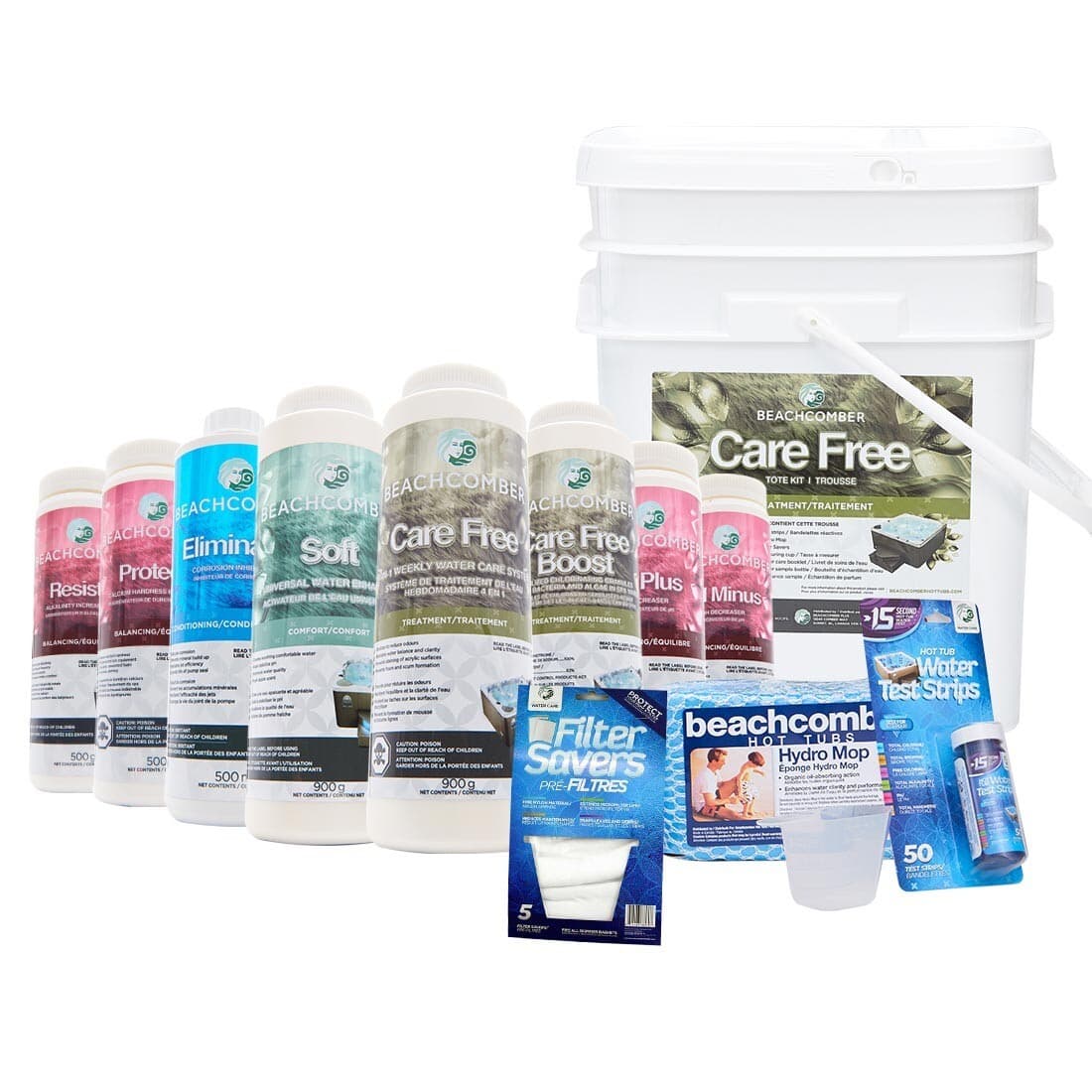 CARE FREE TOTE - Water Care Starter Kit - 70029 - Alternate to Soft Soak Trio