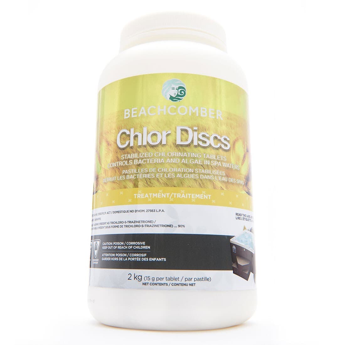 CHLOR DISCS - 2Kg -70207 - Alternative to Smart Tabs Chlorine