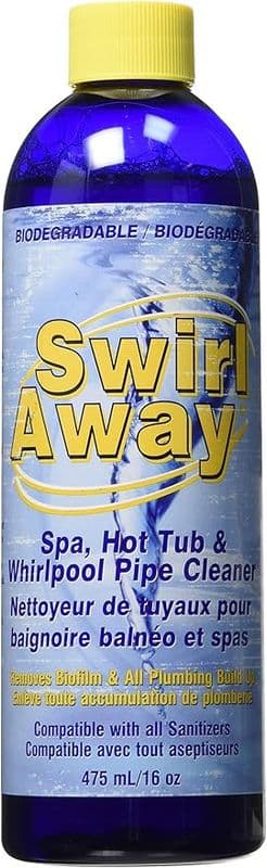 SWIRL AWAY PIPE CLEANER (475ML) - Alternate to Pipe Cleanse or Spa Marvel Cleanser