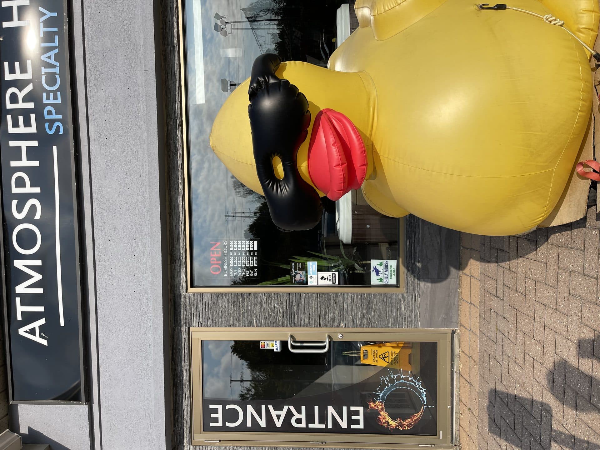 The famous Atmosphere duck truck