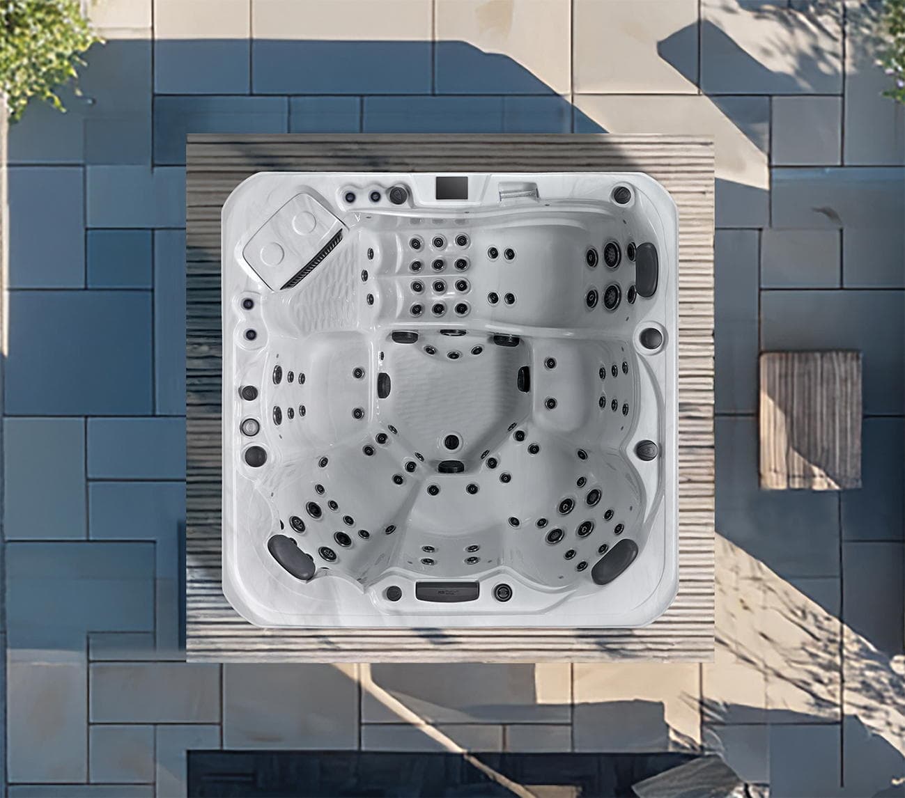 Platinum Spas Infinity - Top Down View