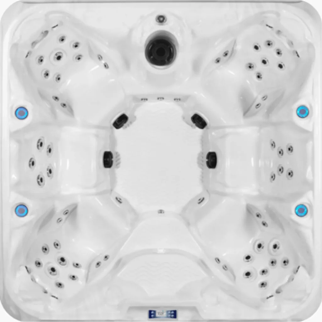 Vacation Rental Series Hot Tub - Top Down View