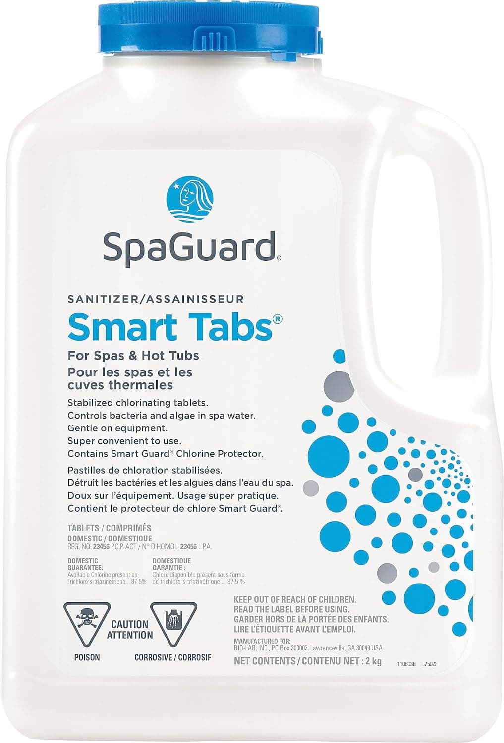 SPAGUARD SMART TABS Chlorine (2KG) - Alternative to Chlor Disc